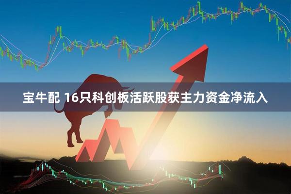 宝牛配 16只科创板活跃股获主力资金净流入