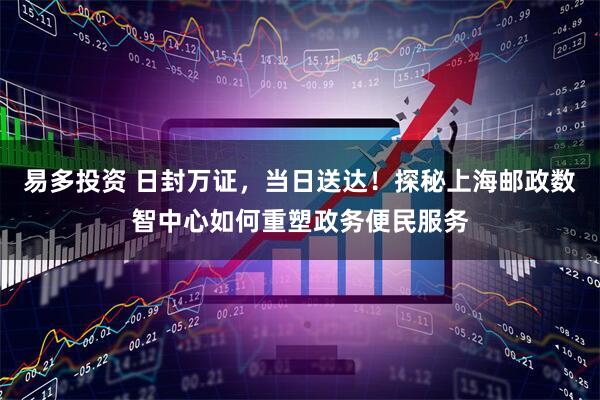 易多投资 日封万证，当日送达！探秘上海邮政数智中心如何重塑政务便民服务